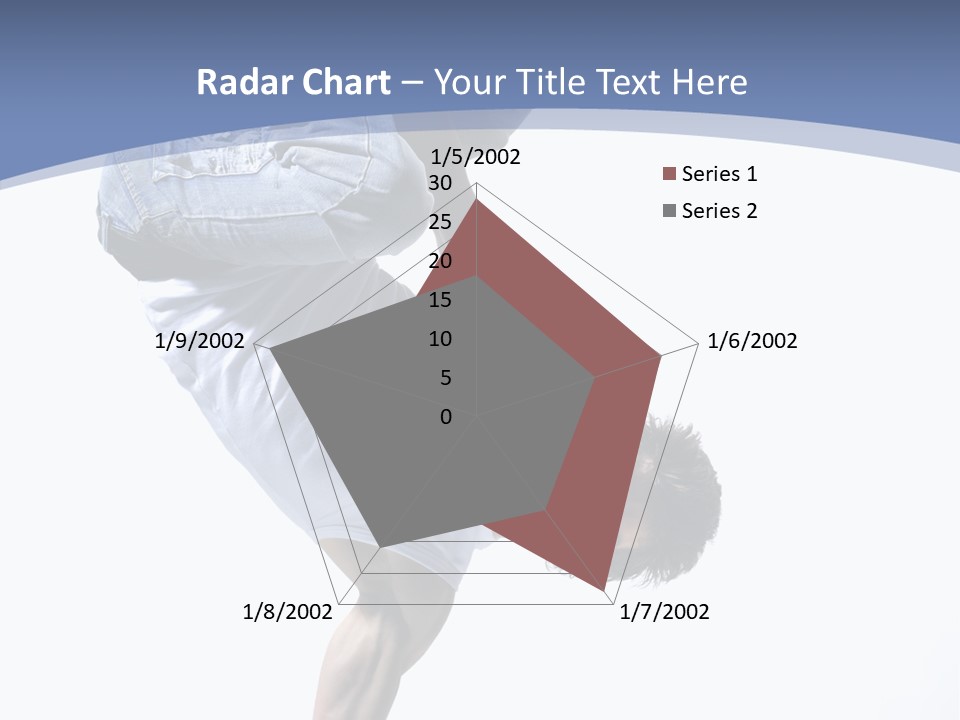 Fitness Exercise Break Dance PowerPoint Template