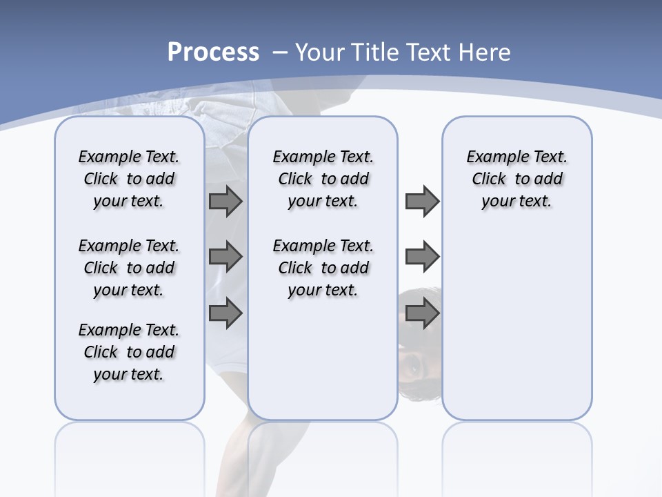 Fitness Exercise Break Dance PowerPoint Template