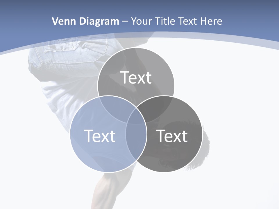 Fitness Exercise Break Dance PowerPoint Template