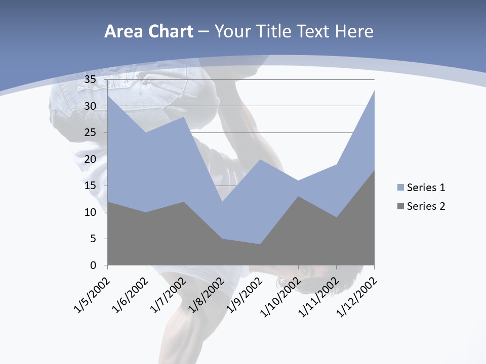 Fitness Exercise Break Dance PowerPoint Template