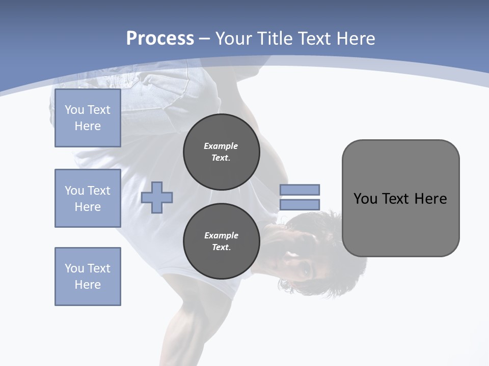 Fitness Exercise Break Dance PowerPoint Template