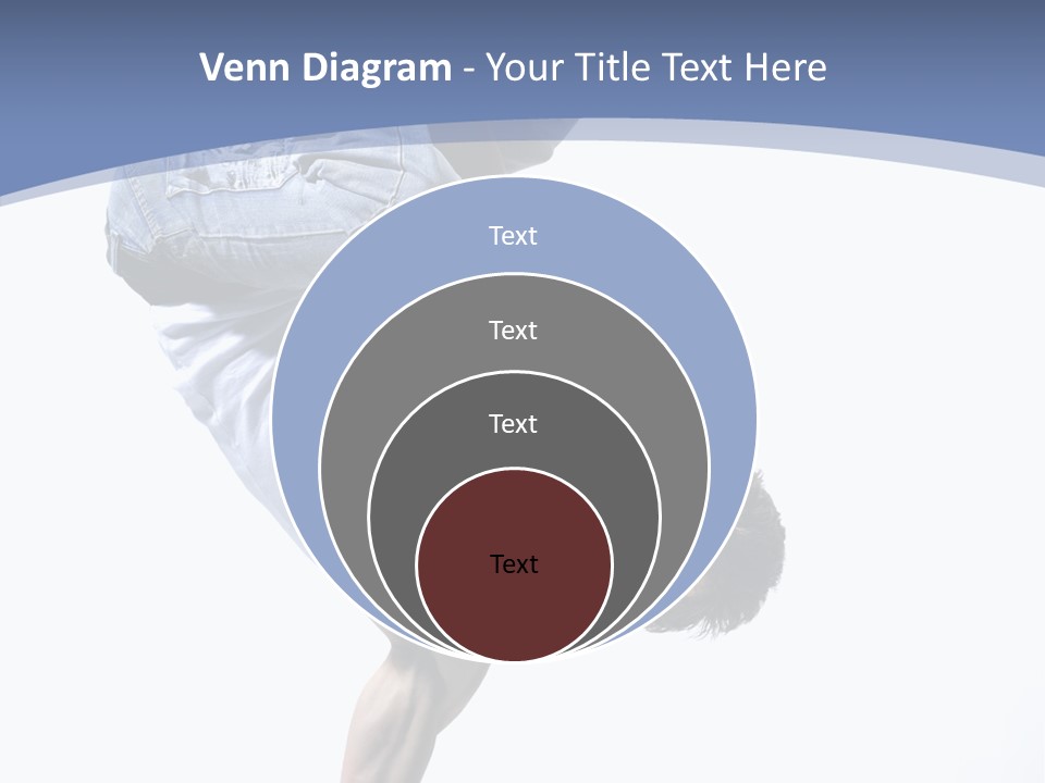 Fitness Exercise Break Dance PowerPoint Template