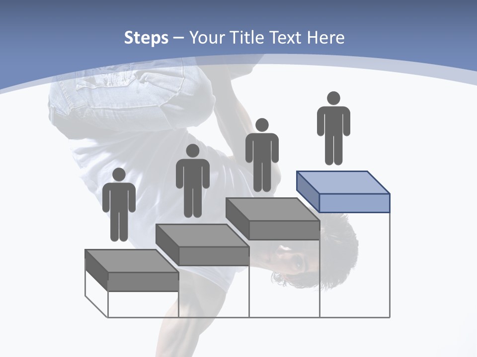 Fitness Exercise Break Dance PowerPoint Template