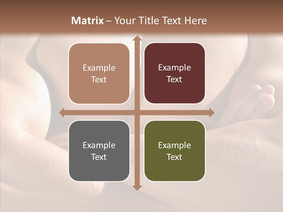 Cross Texture Athletic PowerPoint Template