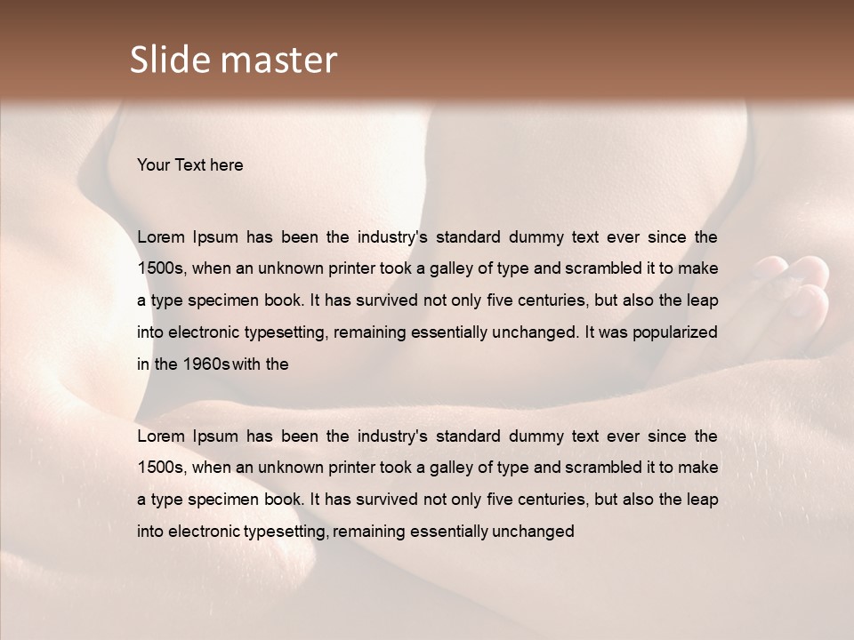 Cross Texture Athletic PowerPoint Template