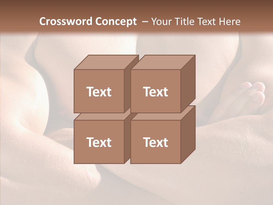 Cross Texture Athletic PowerPoint Template