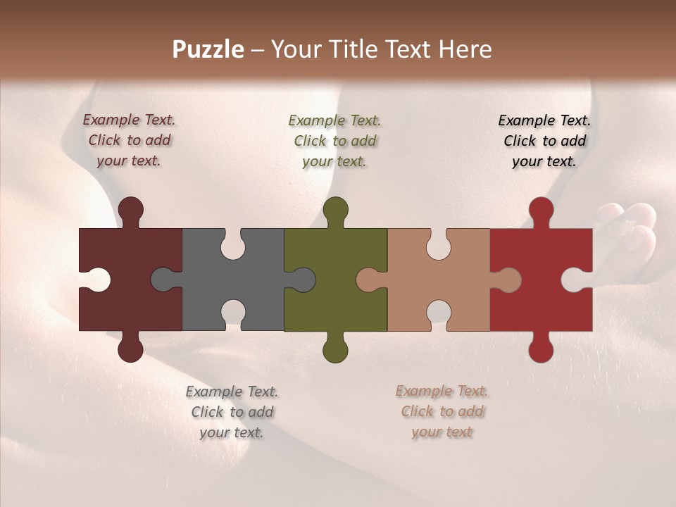 Cross Texture Athletic PowerPoint Template