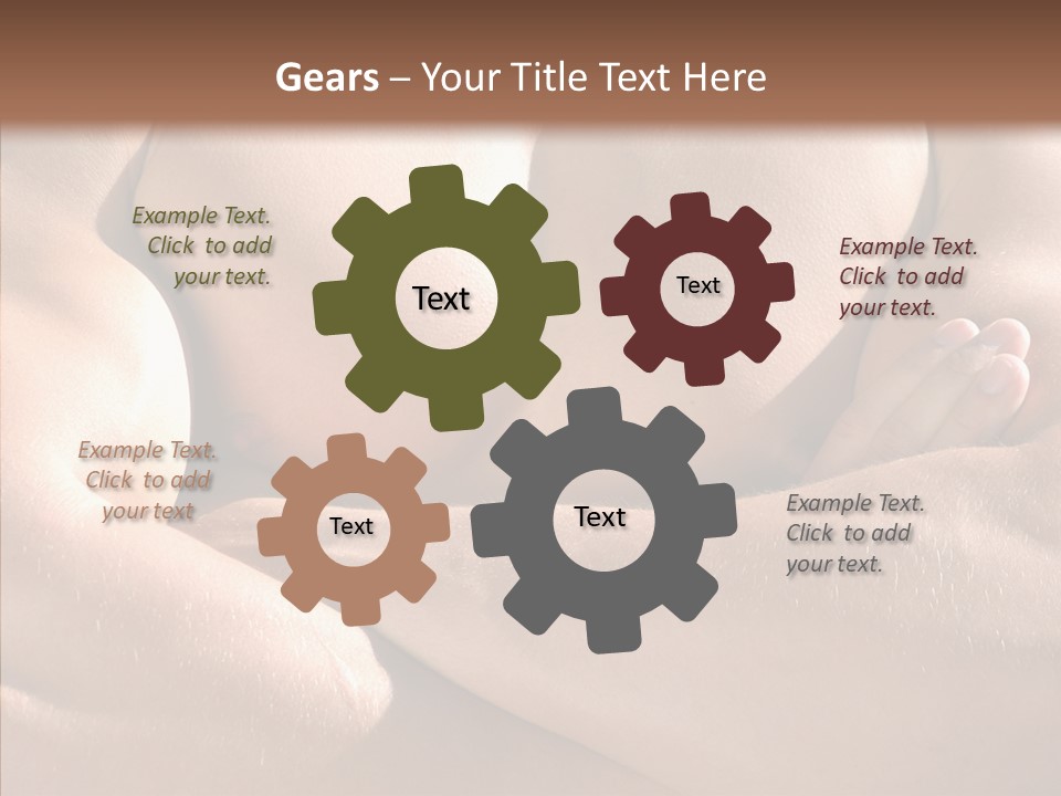 Cross Texture Athletic PowerPoint Template