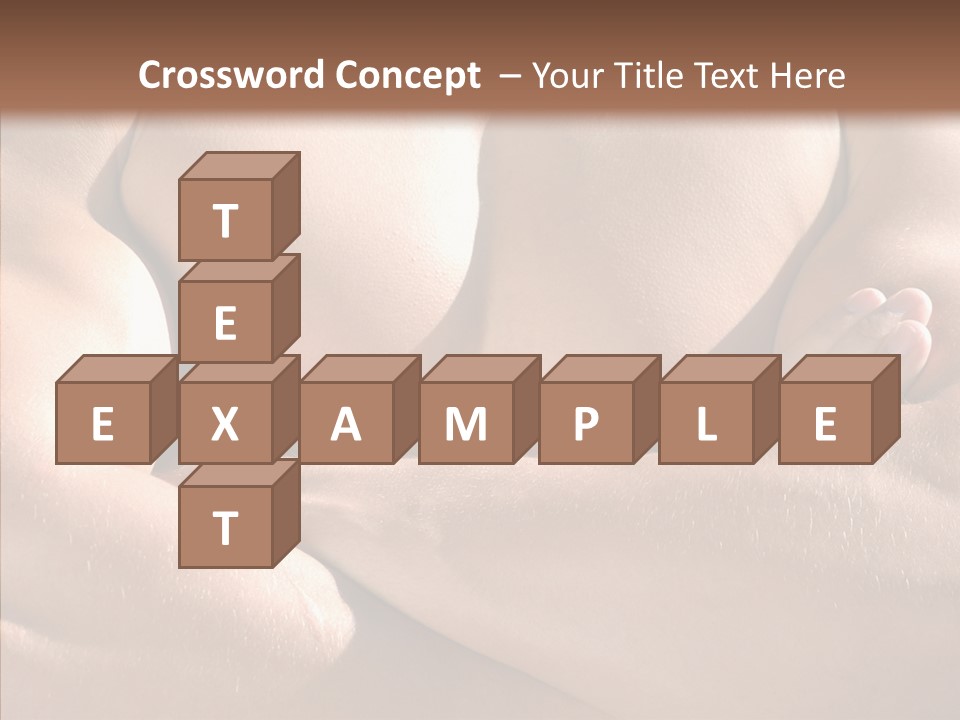 Cross Texture Athletic PowerPoint Template