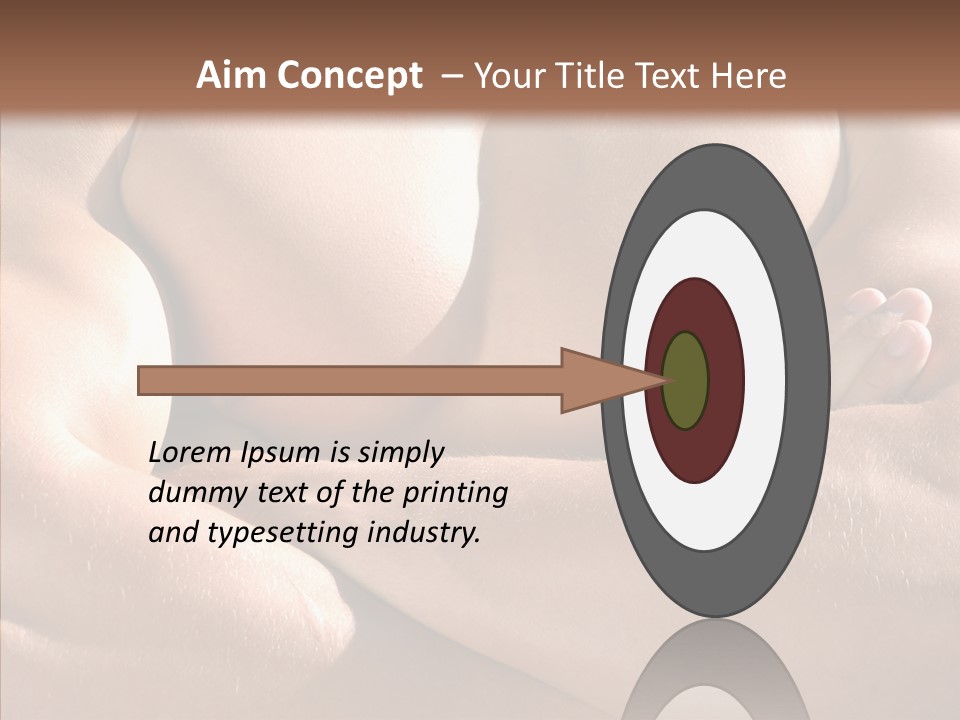 Cross Texture Athletic PowerPoint Template