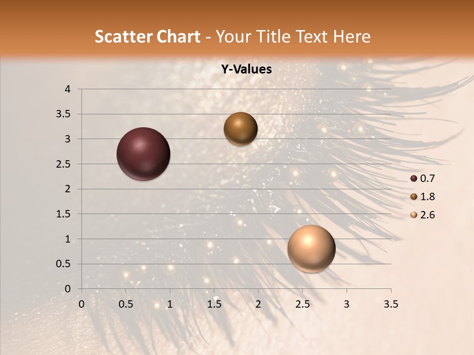 Eyebrow Eye Shadow Closed PowerPoint Template