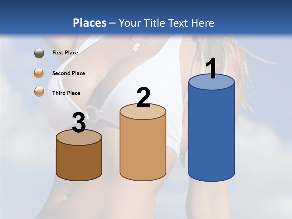 Sun Tan Sunshine Outside PowerPoint Template