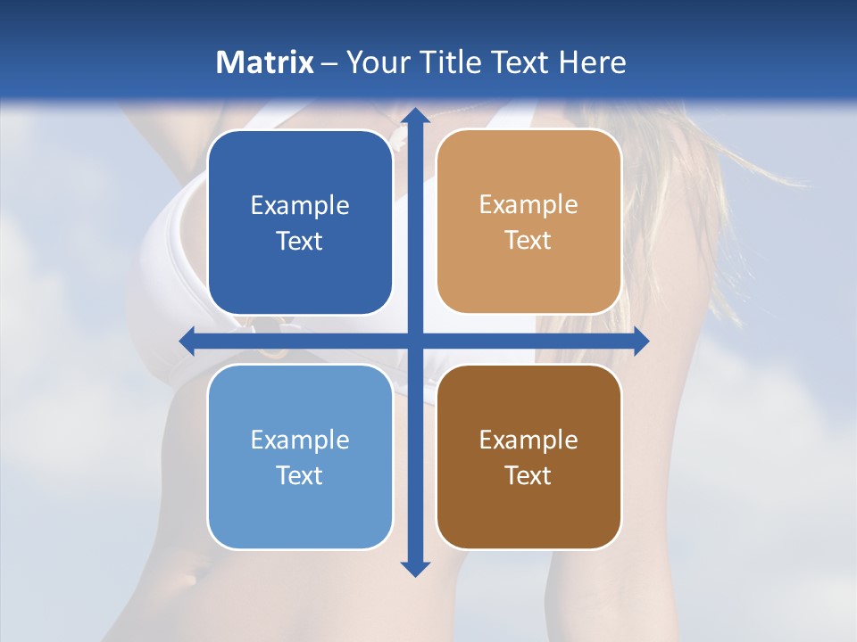 Sun Tan Sunshine Outside PowerPoint Template