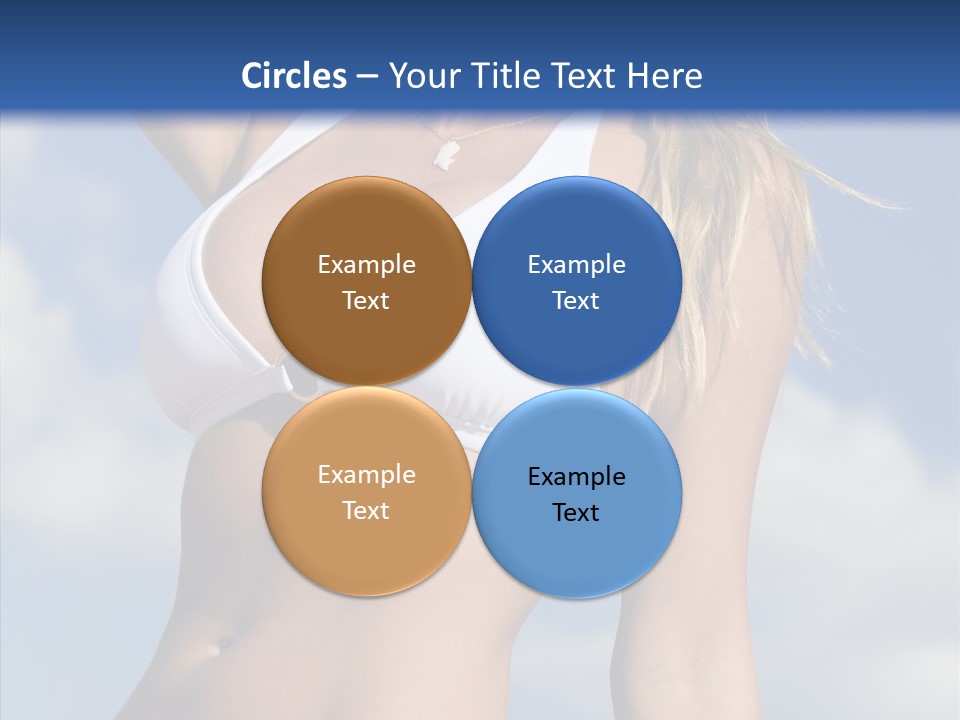 Sun Tan Sunshine Outside PowerPoint Template