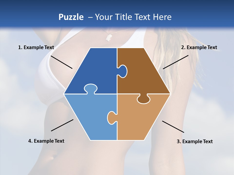 Sun Tan Sunshine Outside PowerPoint Template