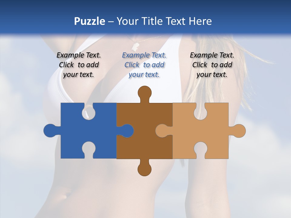 Sun Tan Sunshine Outside PowerPoint Template