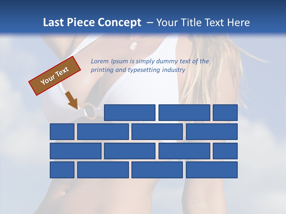 Sun Tan Sunshine Outside PowerPoint Template