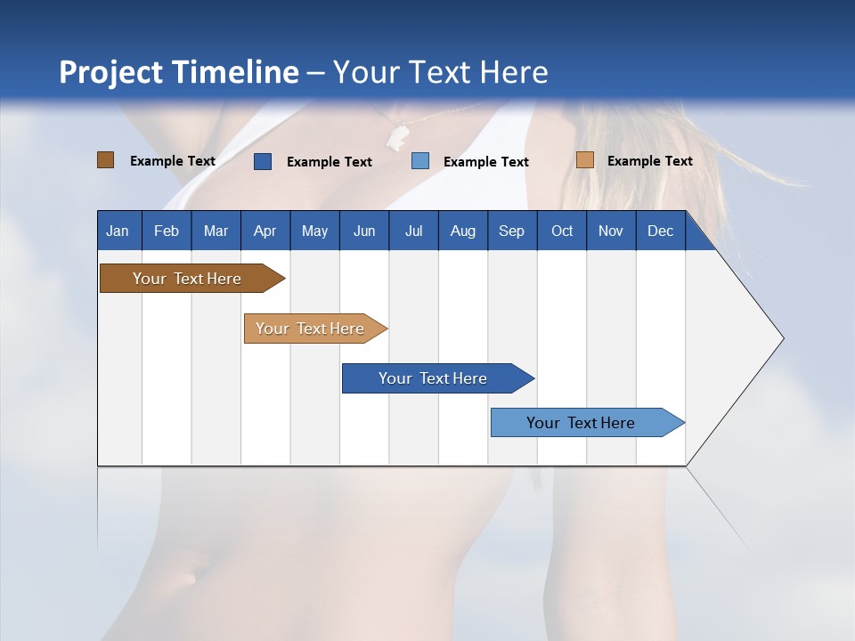 Sun Tan Sunshine Outside PowerPoint Template
