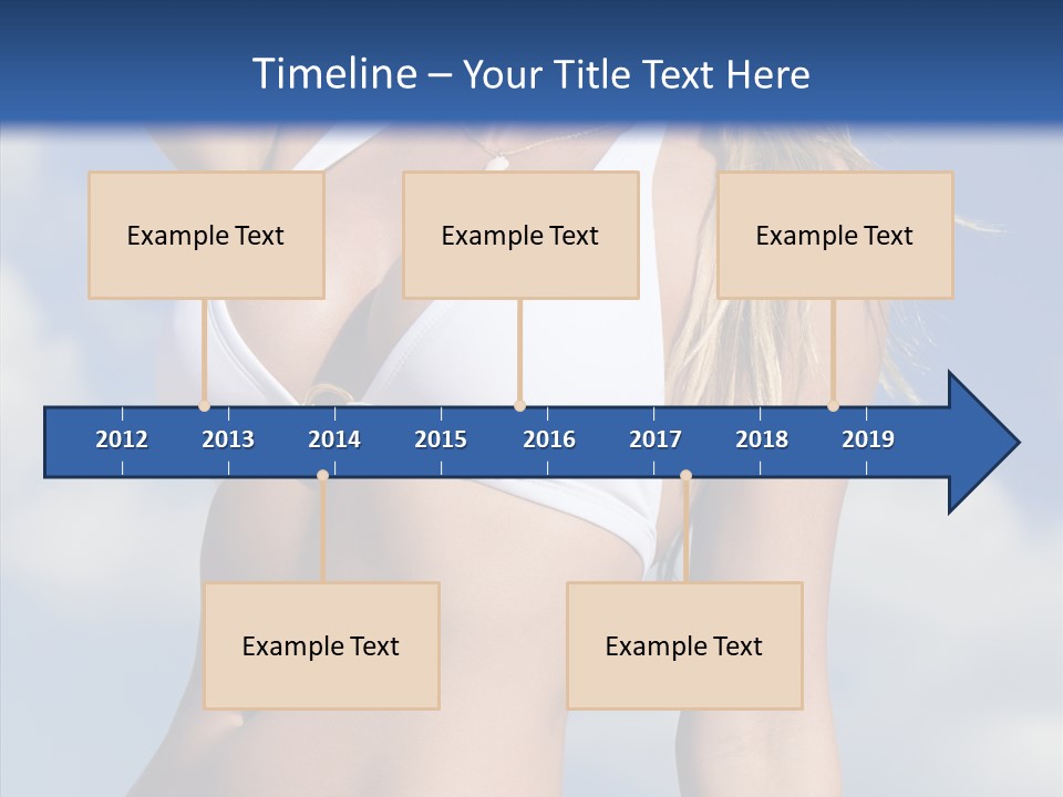 Sun Tan Sunshine Outside PowerPoint Template