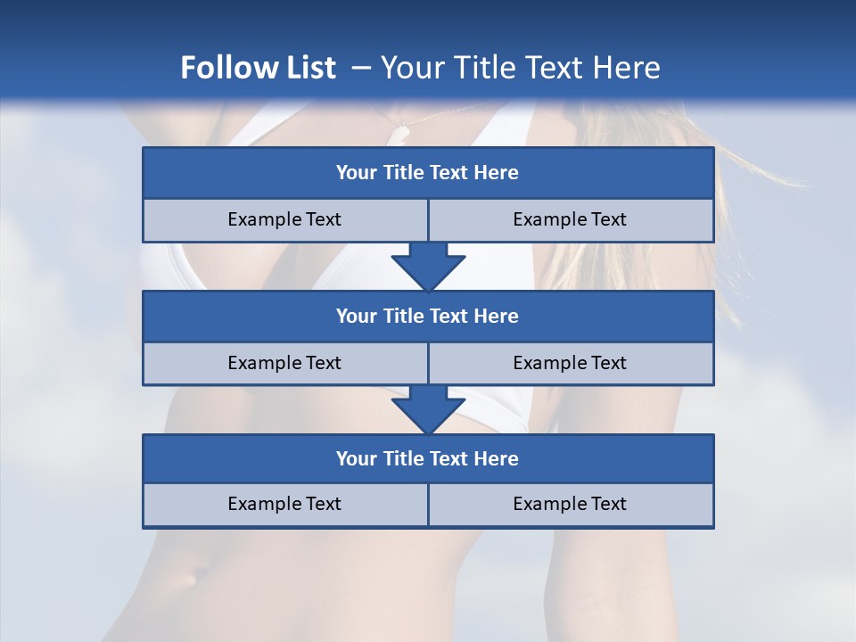 Sun Tan Sunshine Outside PowerPoint Template