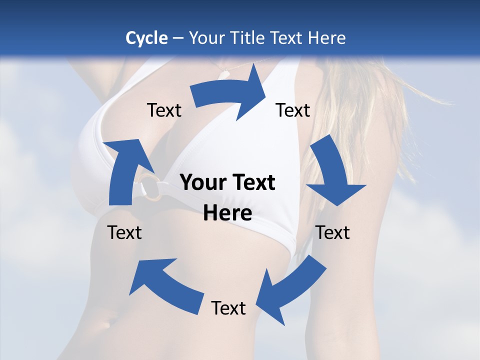 Sun Tan Sunshine Outside PowerPoint Template