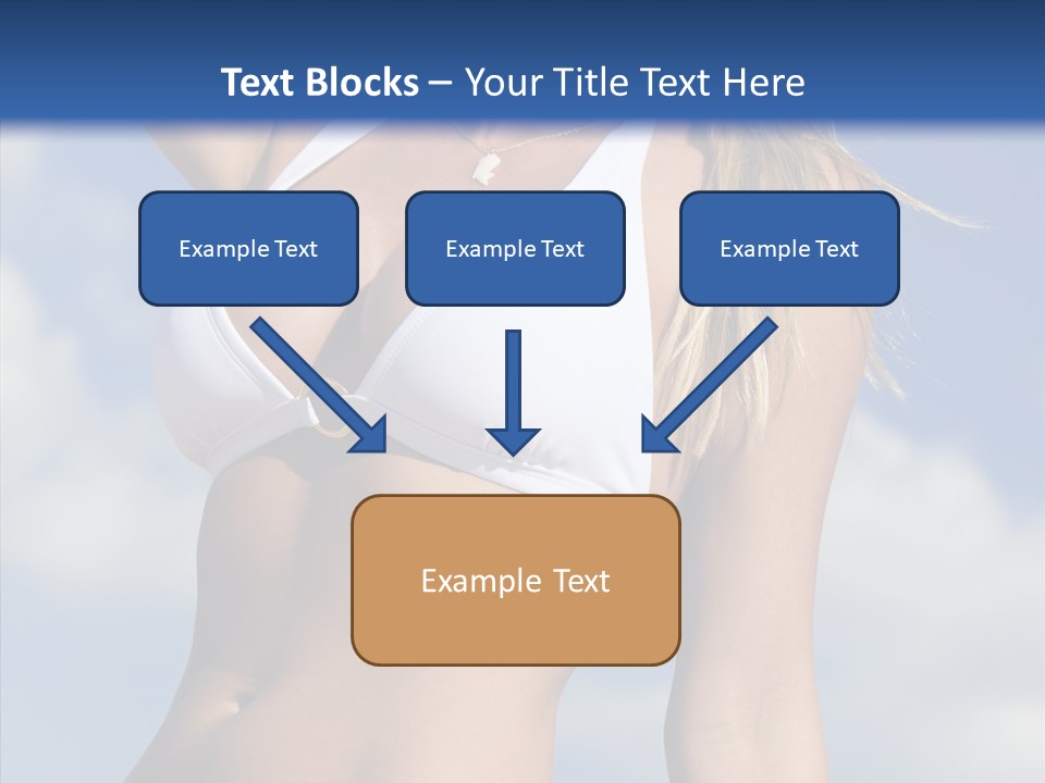 Sun Tan Sunshine Outside PowerPoint Template