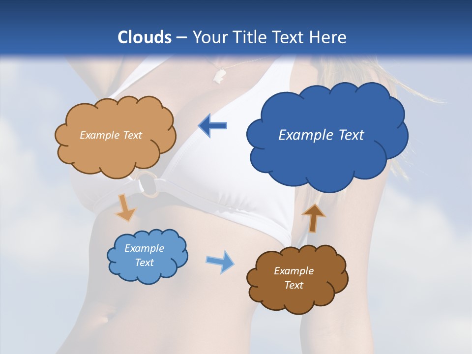 Sun Tan Sunshine Outside PowerPoint Template