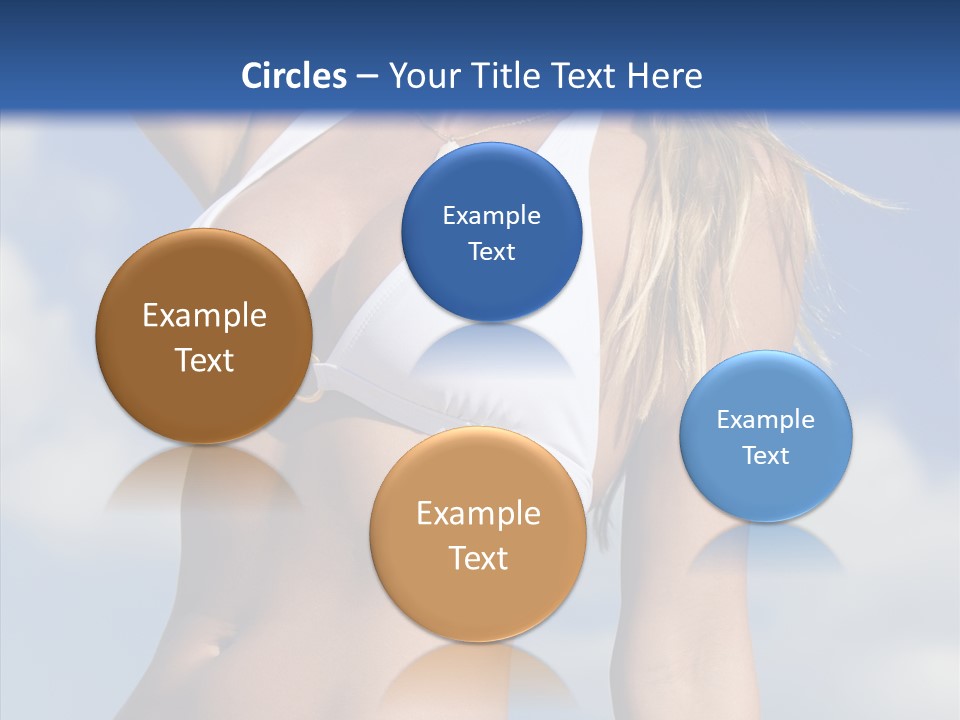 Sun Tan Sunshine Outside PowerPoint Template