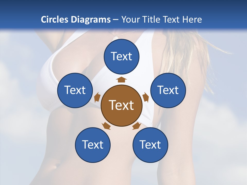 Sun Tan Sunshine Outside PowerPoint Template