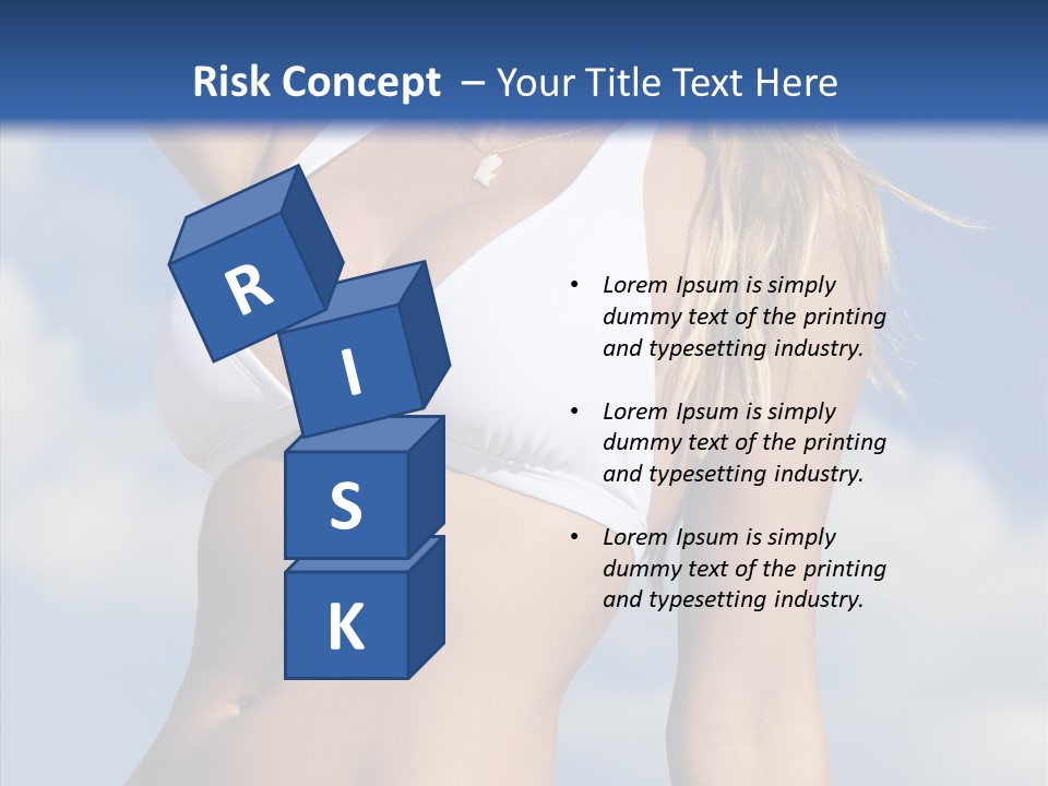 Sun Tan Sunshine Outside PowerPoint Template