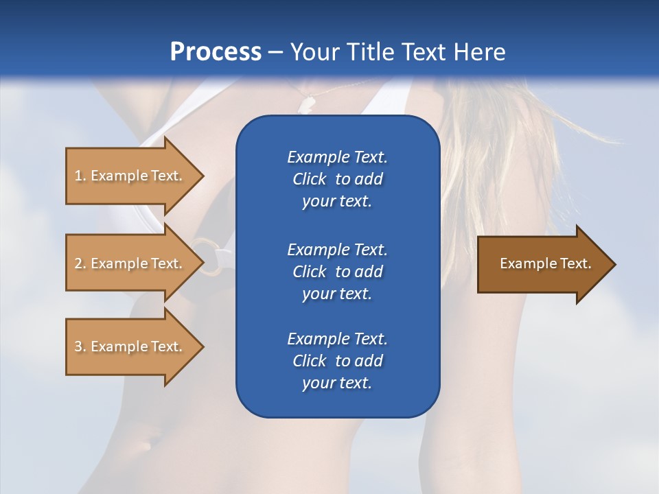 Sun Tan Sunshine Outside PowerPoint Template
