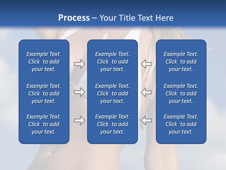 Sun Tan Sunshine Outside PowerPoint Template