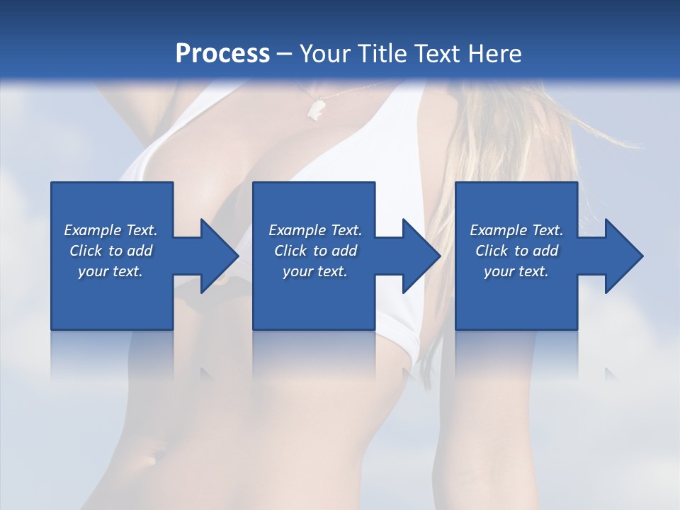 Sun Tan Sunshine Outside PowerPoint Template
