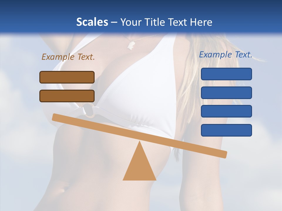 Sun Tan Sunshine Outside PowerPoint Template