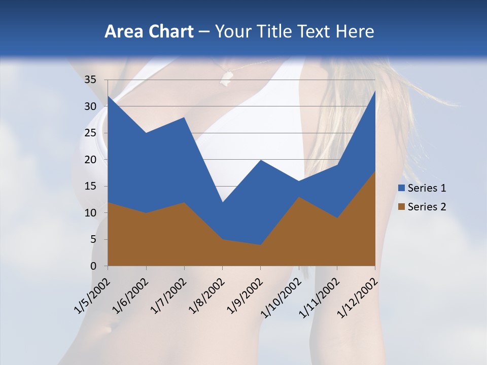 Sun Tan Sunshine Outside PowerPoint Template