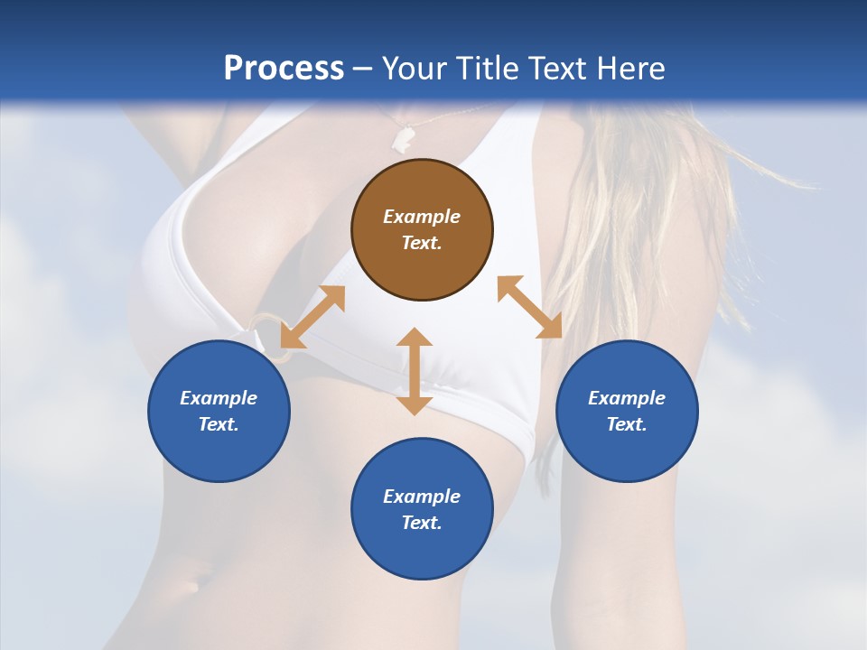 Sun Tan Sunshine Outside PowerPoint Template