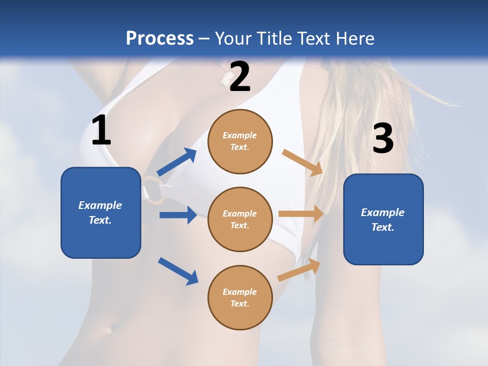 Sun Tan Sunshine Outside PowerPoint Template