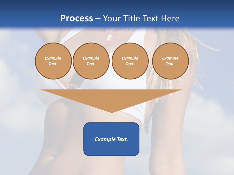 Sun Tan Sunshine Outside PowerPoint Template