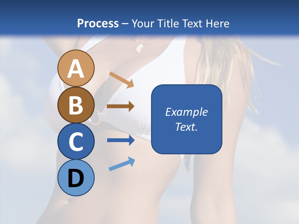 Sun Tan Sunshine Outside PowerPoint Template