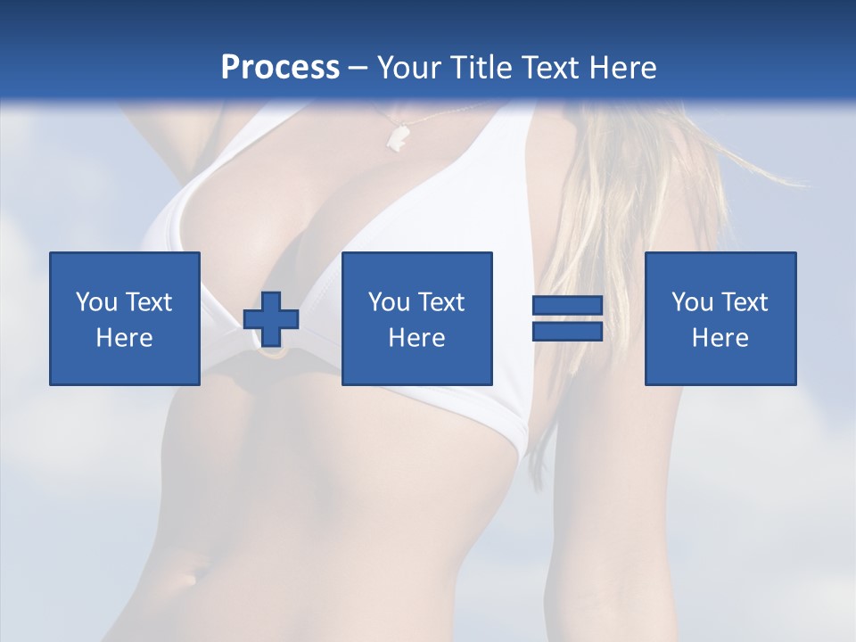 Sun Tan Sunshine Outside PowerPoint Template