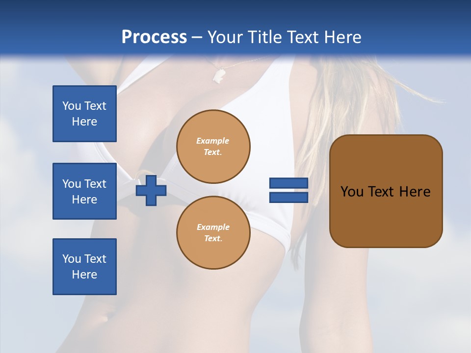 Sun Tan Sunshine Outside PowerPoint Template