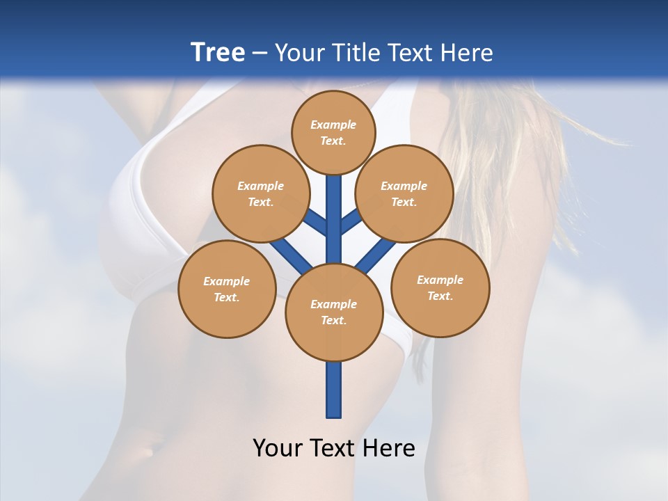 Sun Tan Sunshine Outside PowerPoint Template