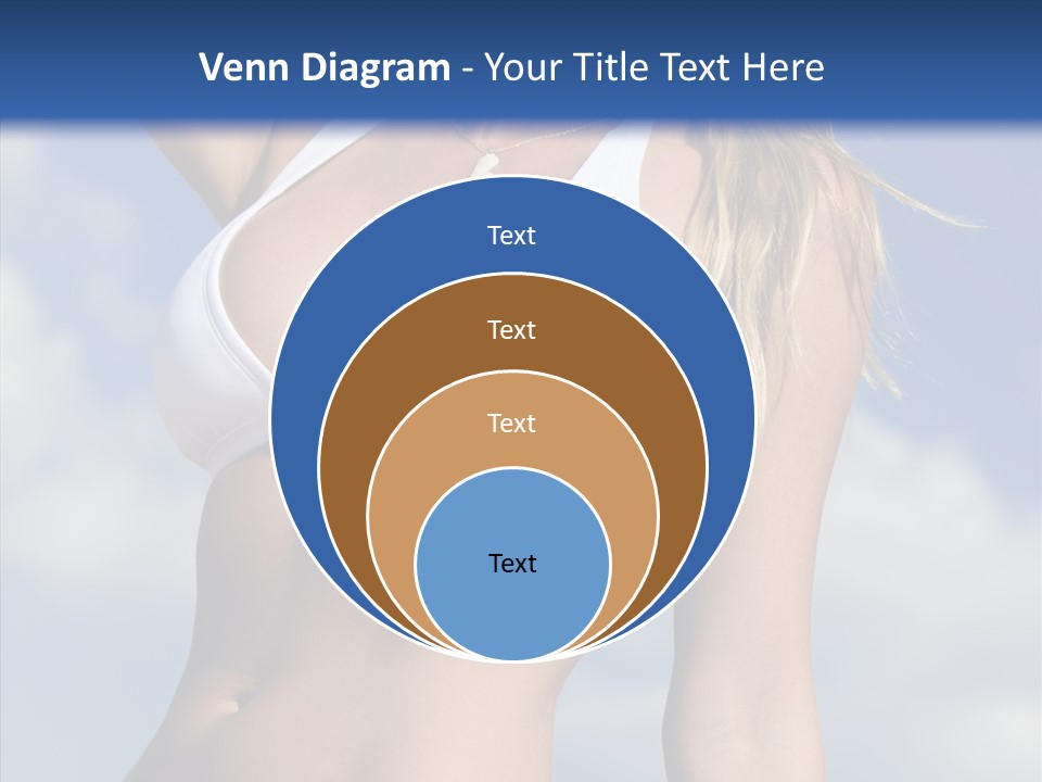 Sun Tan Sunshine Outside PowerPoint Template