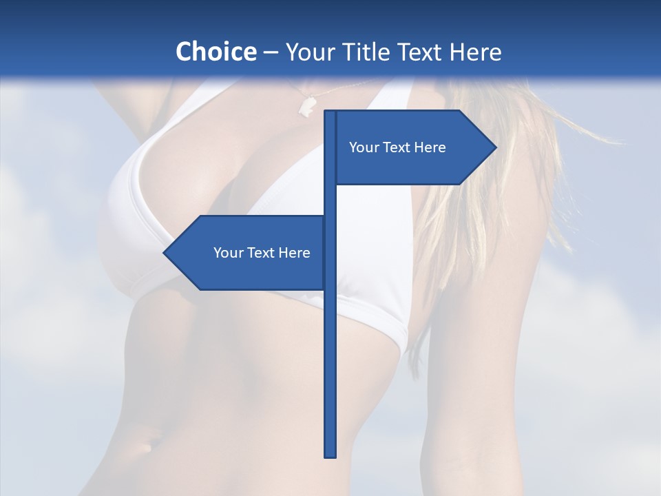 Sun Tan Sunshine Outside PowerPoint Template