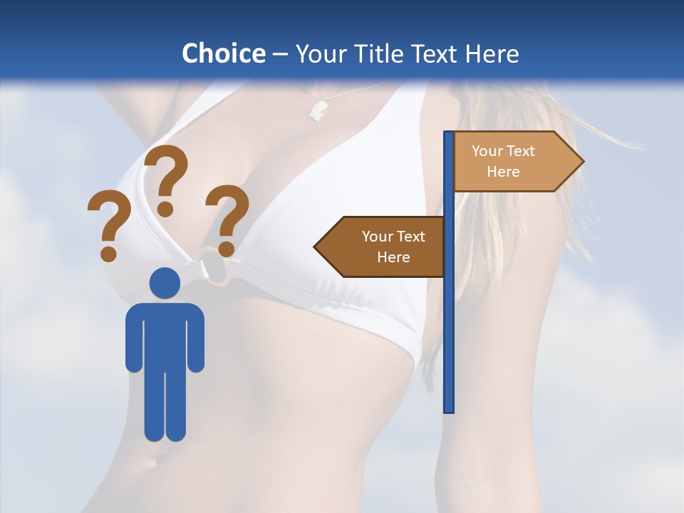 Sun Tan Sunshine Outside PowerPoint Template