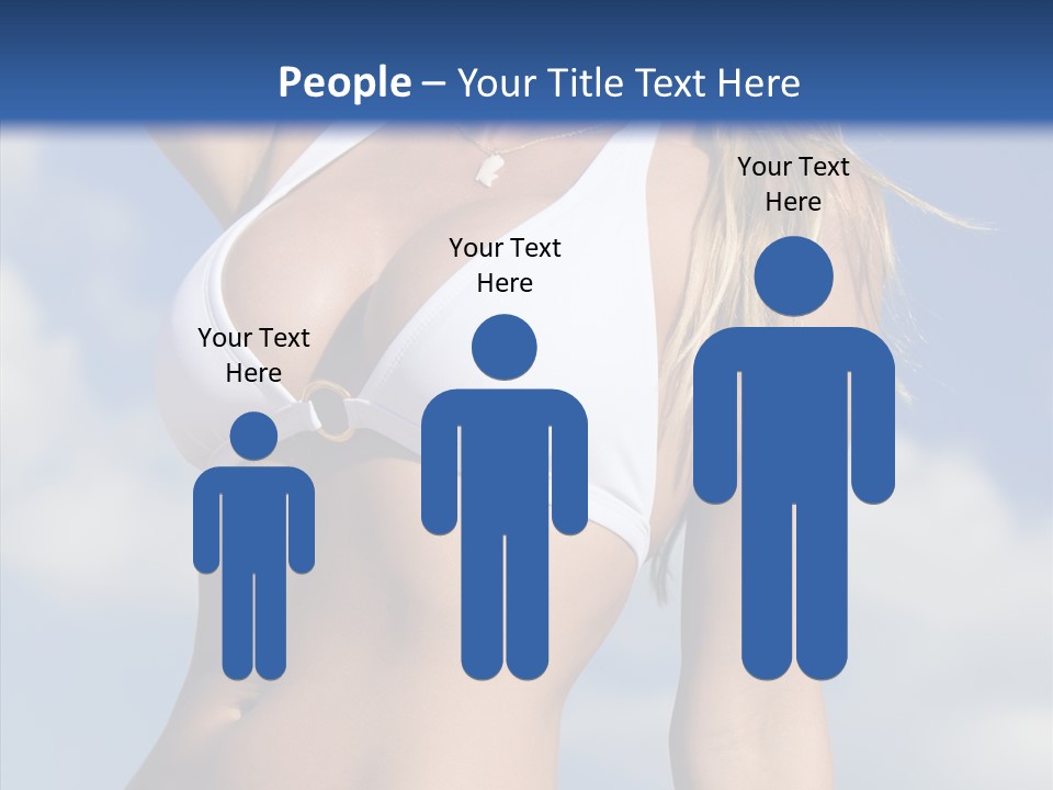 Sun Tan Sunshine Outside PowerPoint Template