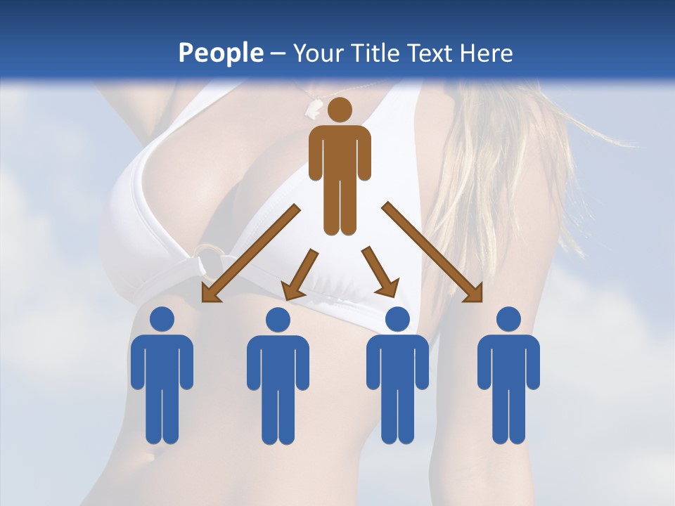 Sun Tan Sunshine Outside PowerPoint Template