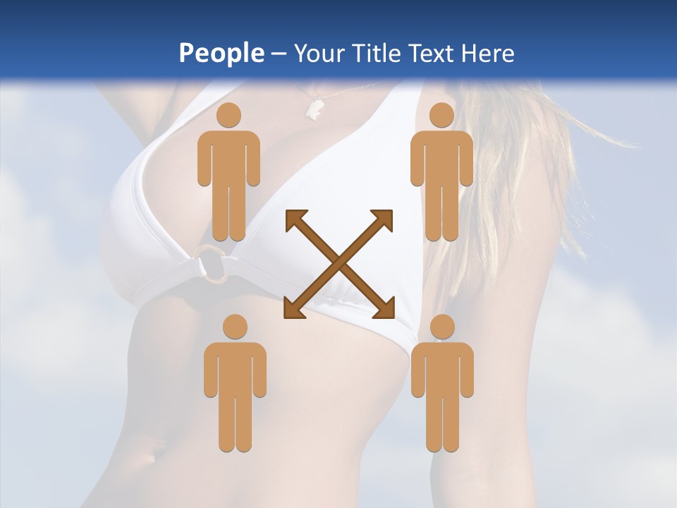 Sun Tan Sunshine Outside PowerPoint Template