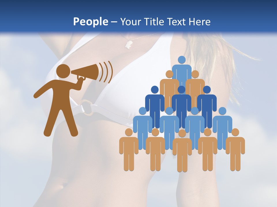 Sun Tan Sunshine Outside PowerPoint Template