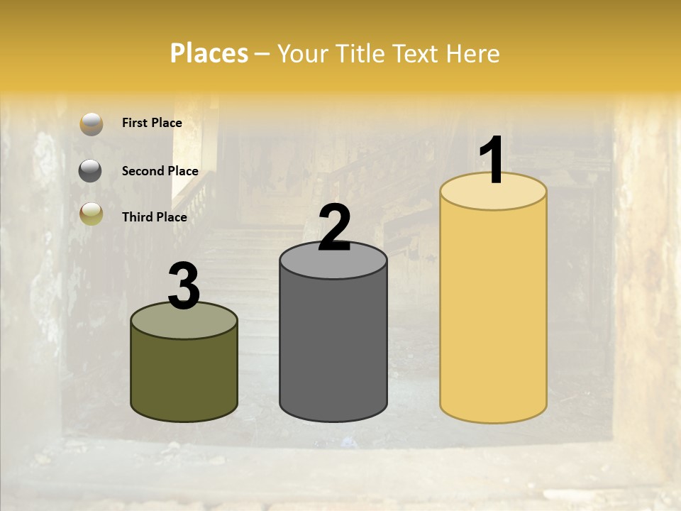 Ruin Vestibule Home PowerPoint Template